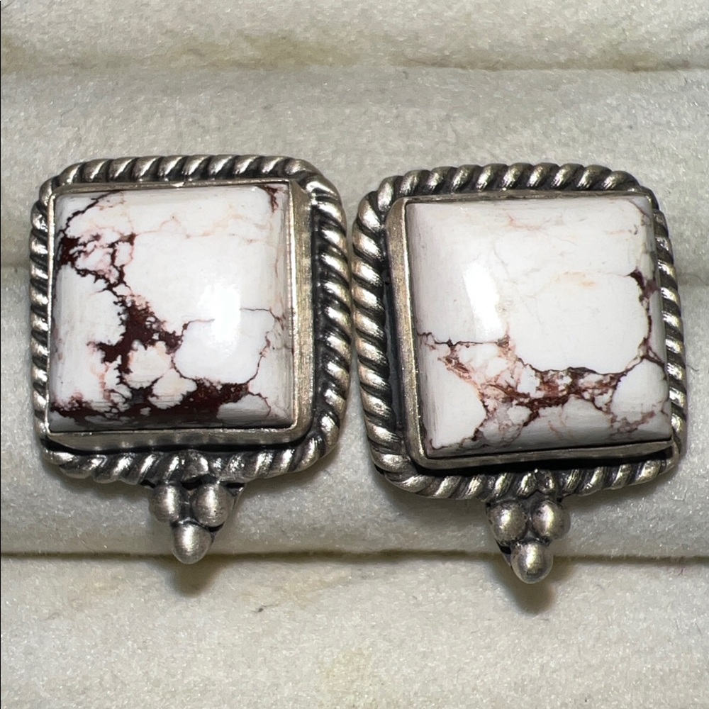 Wild Horse Sterling Silver Studs